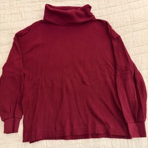 GAP Rich Red Knit Sweater